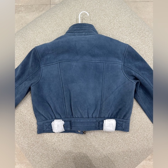 NEW WITH TAGS WE THE FREE WES SUEDE BOMBER JACKET - Picture 5 of 8